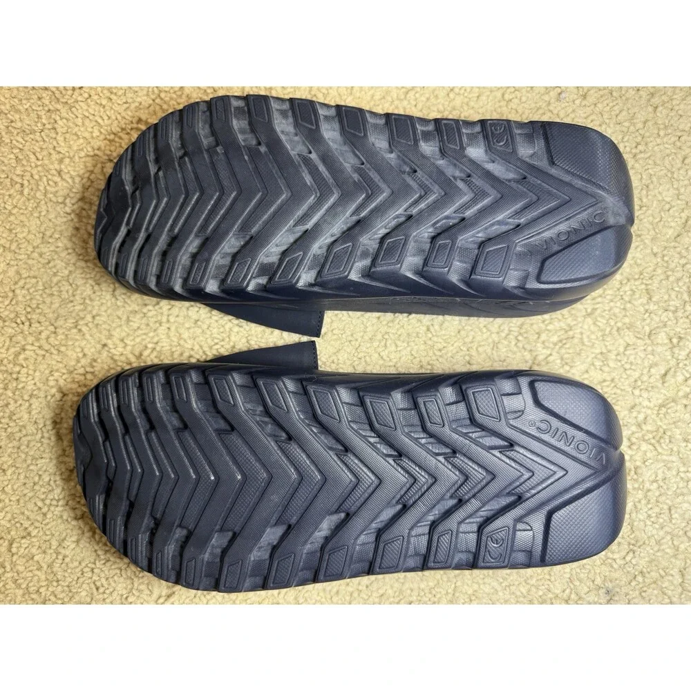 Vionic Unisex Rejuvenate Sandal Navy Blue Size Men’s US 11.5, Women’s US 13